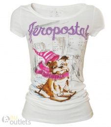 Camiseta femenina Aeropostale.